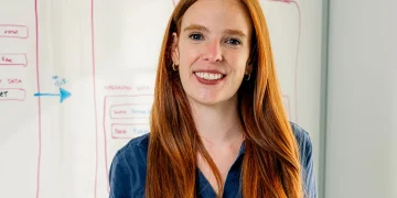 Sara Hooker presenting multilingual AI research at Cohere